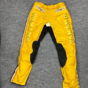 Yamaha Yellow and Black Racing Pants